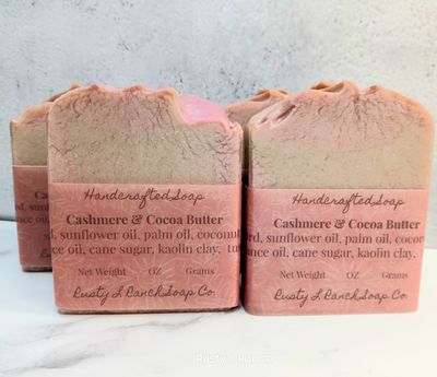 Cashmere &amp; Cocoa Butter  (Goat&#39;s Milk Soap)