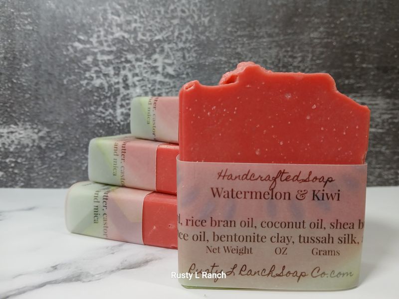 Watermelon &amp; Kiwi   (WITHOUT poppy seeds)