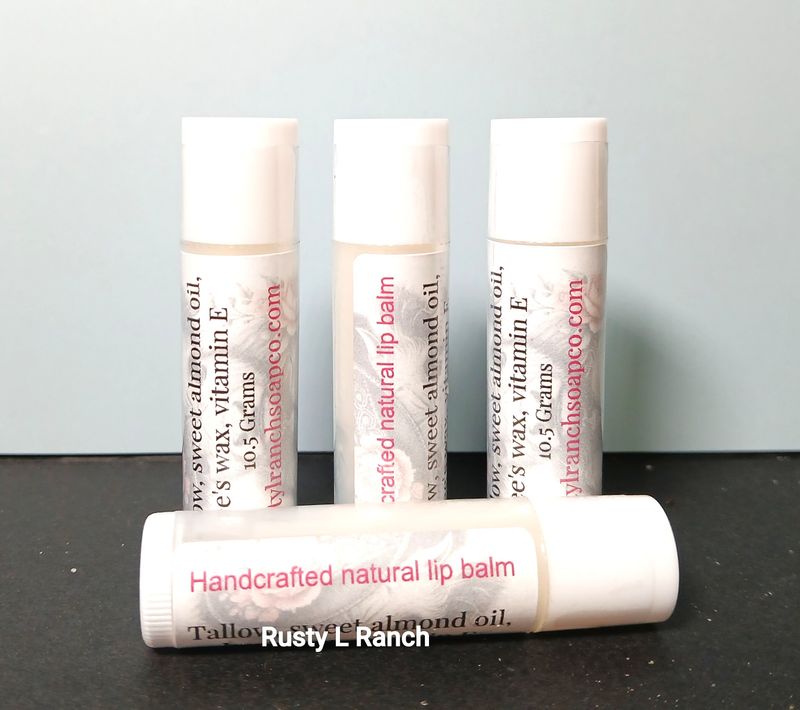 Natural Tallow Lip Balm