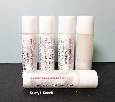 Natural Tallow Lip Balm