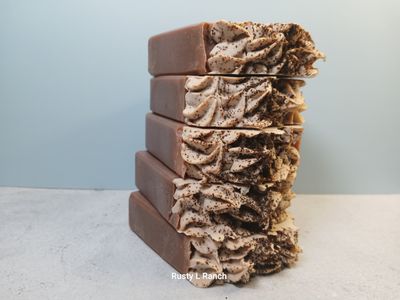 ​Hazelnut Latte Goat&#39;s milk soap