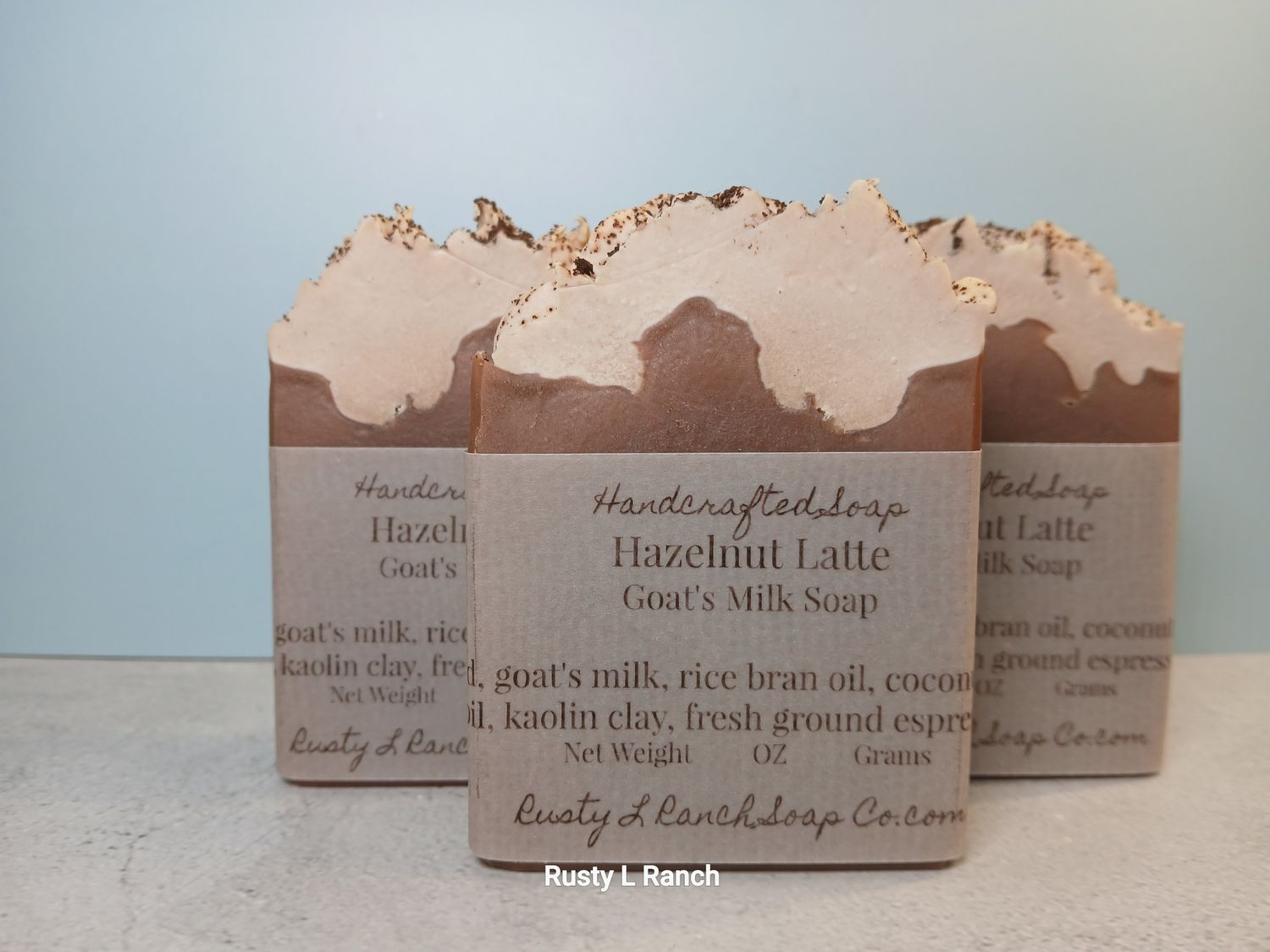 ​Hazelnut Latte Goat&#39;s milk soap