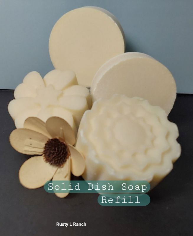 Solid Dish Soap Refill