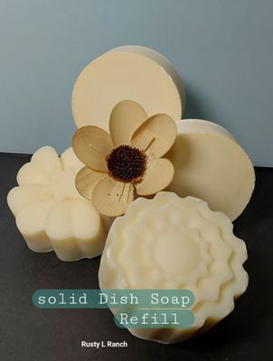 Solid Dish Soap Refill