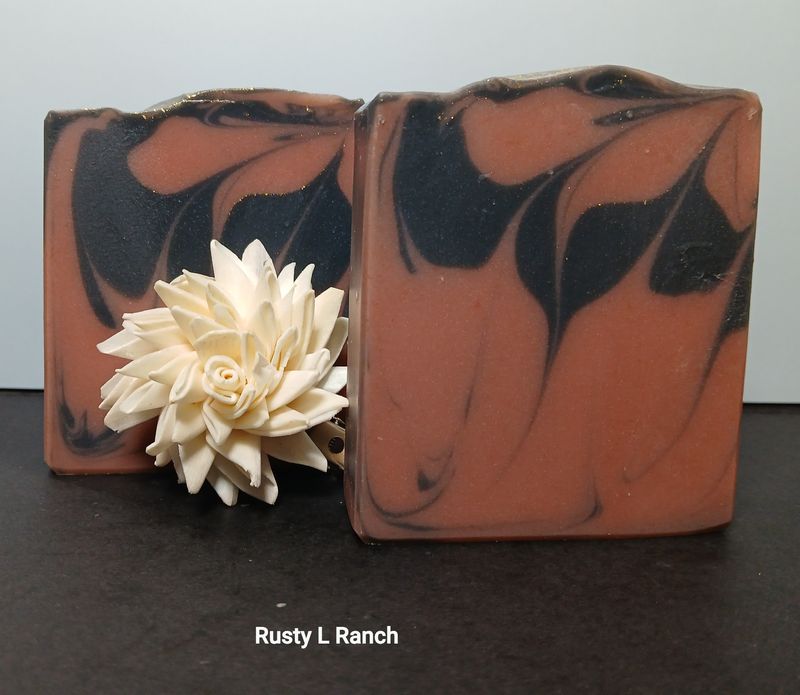 Black Raspberry Borealis ( goat milk soap )