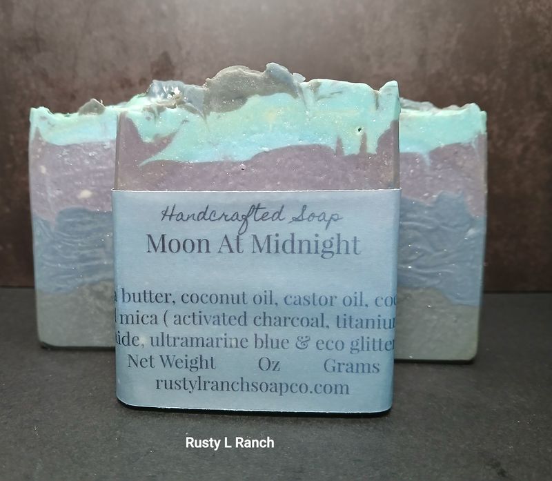 Moon at midnight (Tallow Soap)