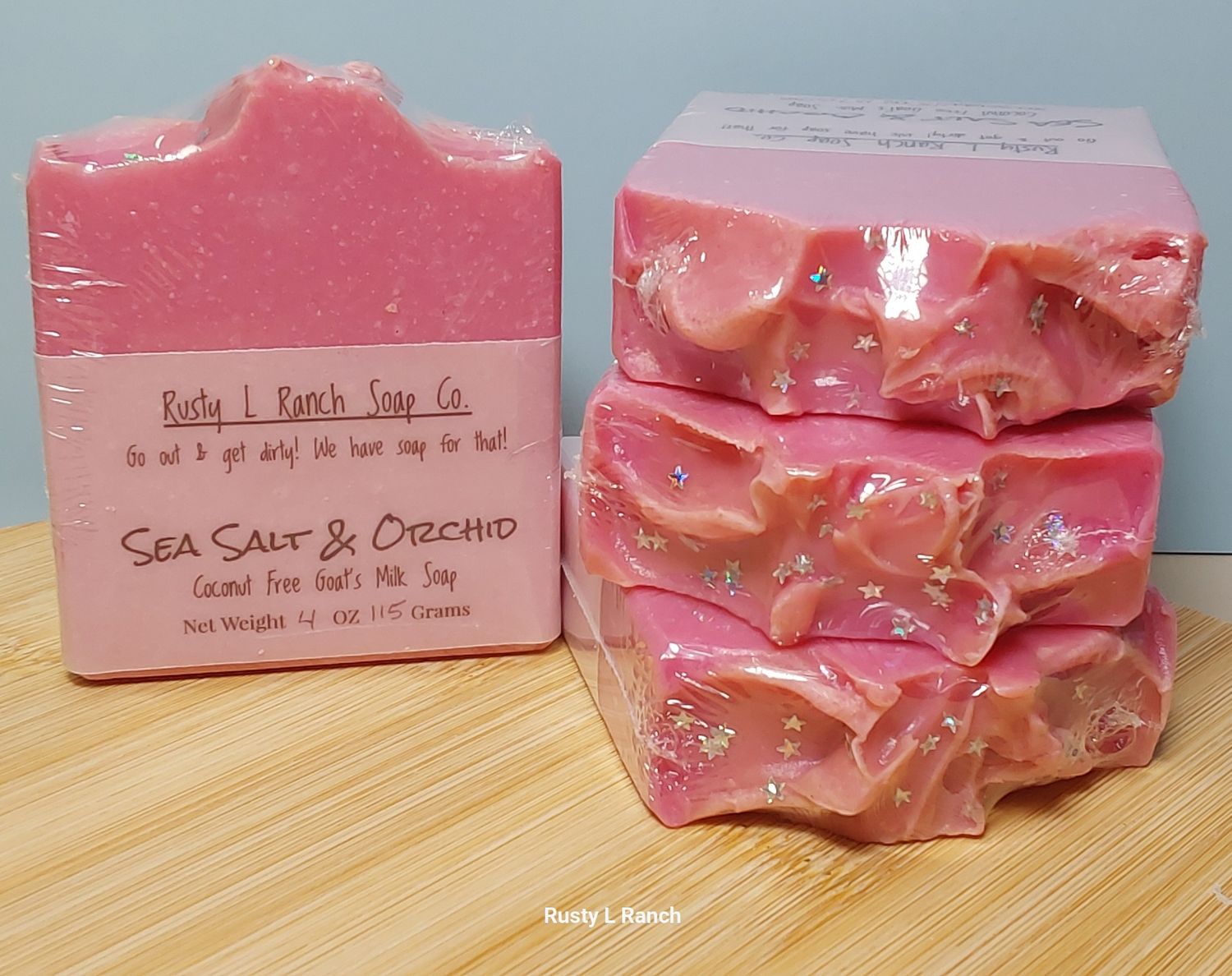 Sea Salt &amp; Orchid Coconut Free goat's milk soap 