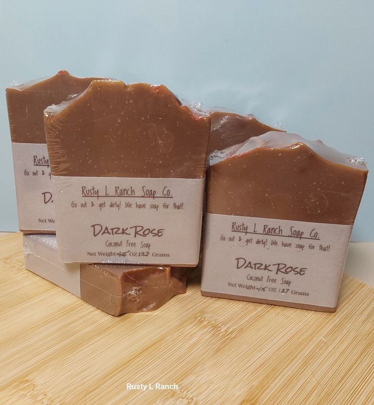 Dark Rose Coconut Free soap