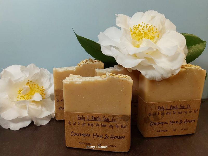 Oatmeal Milk &amp; Honey (Goat Milk Soap)