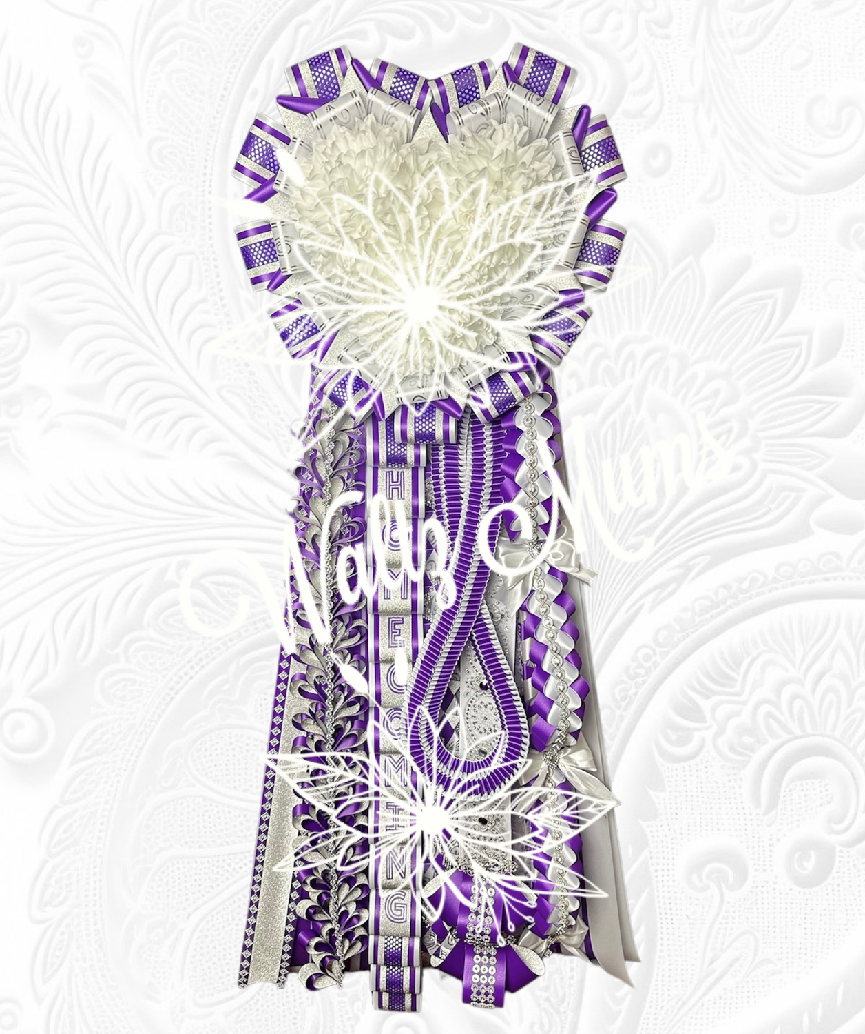 Heart Shaped Homecoming Mum