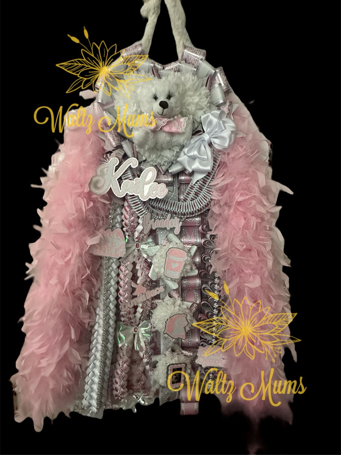 Heart Shaped Homecoming Mum