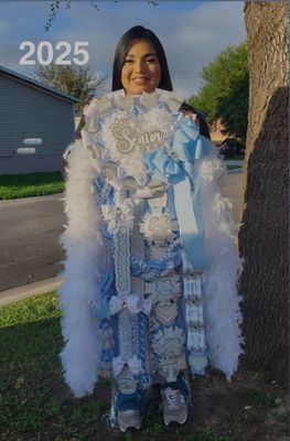 Heart Shaped Homecoming Mum