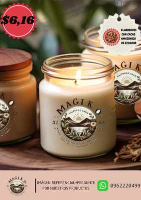 VELA AROMATICA CANELA Y VAINILLA