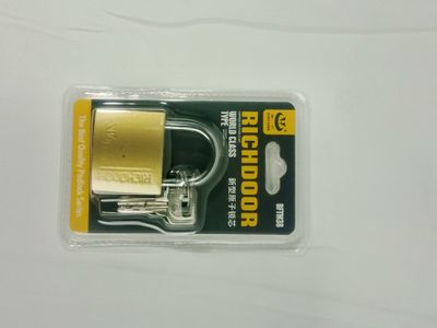 Pad Lock 38mm Brown Clr ($1.25/unit) (24 minut orden)