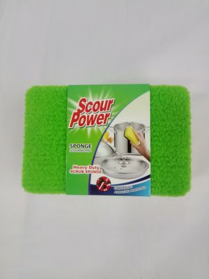 Scrub Sponge 2PC (3" * 4.75") ($0.89/unit) (24units/order)
