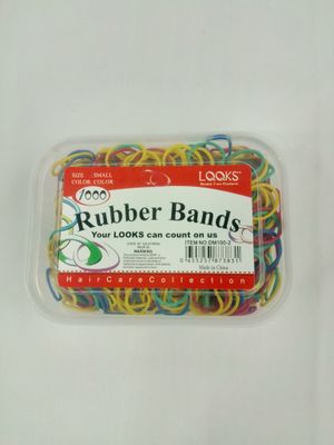 Small Rubber Bands  Mix colors  ($0.65/unit) (24units/order)