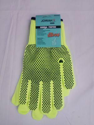Working Glove (80% Rubber &amp; Poly) Assorted Color ($0.65/unit) (24units/order)
