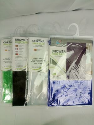 Shower Curtain 180x180CM  ($1.95/unit) (60units/order) 6 Asst  Designs 