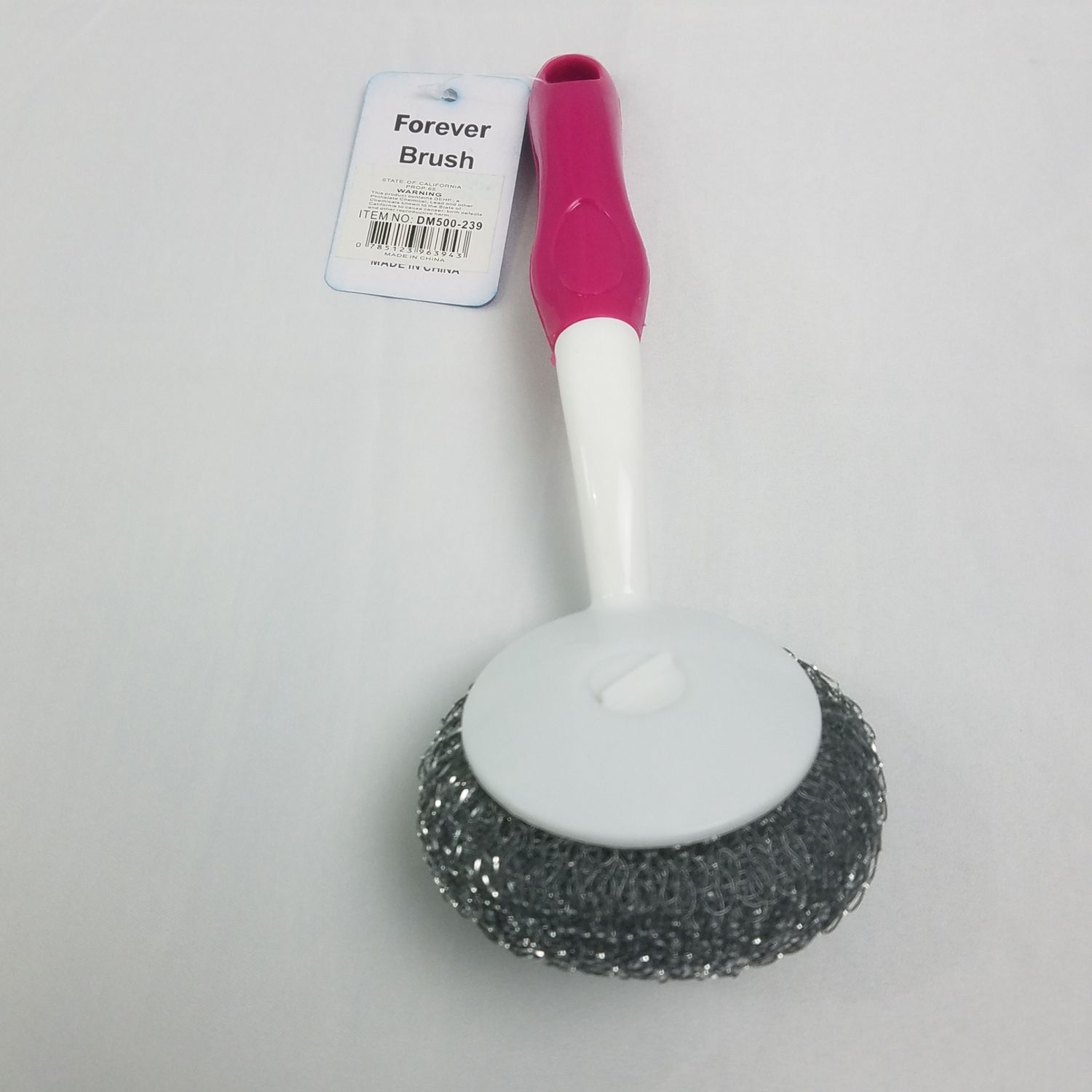 Stainless Steel Brush With Handle ($0.65/unit) (24units\order)