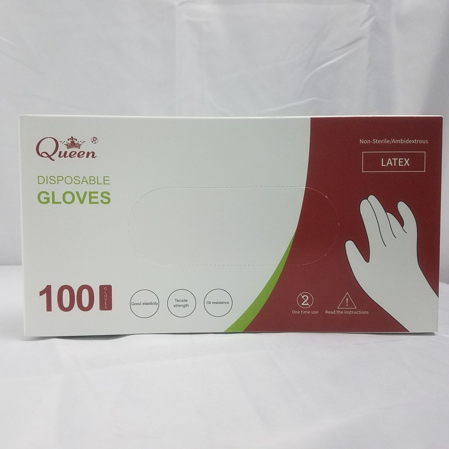 QUEEN LATAX GLOVES 100PSC X-LARGE(10)