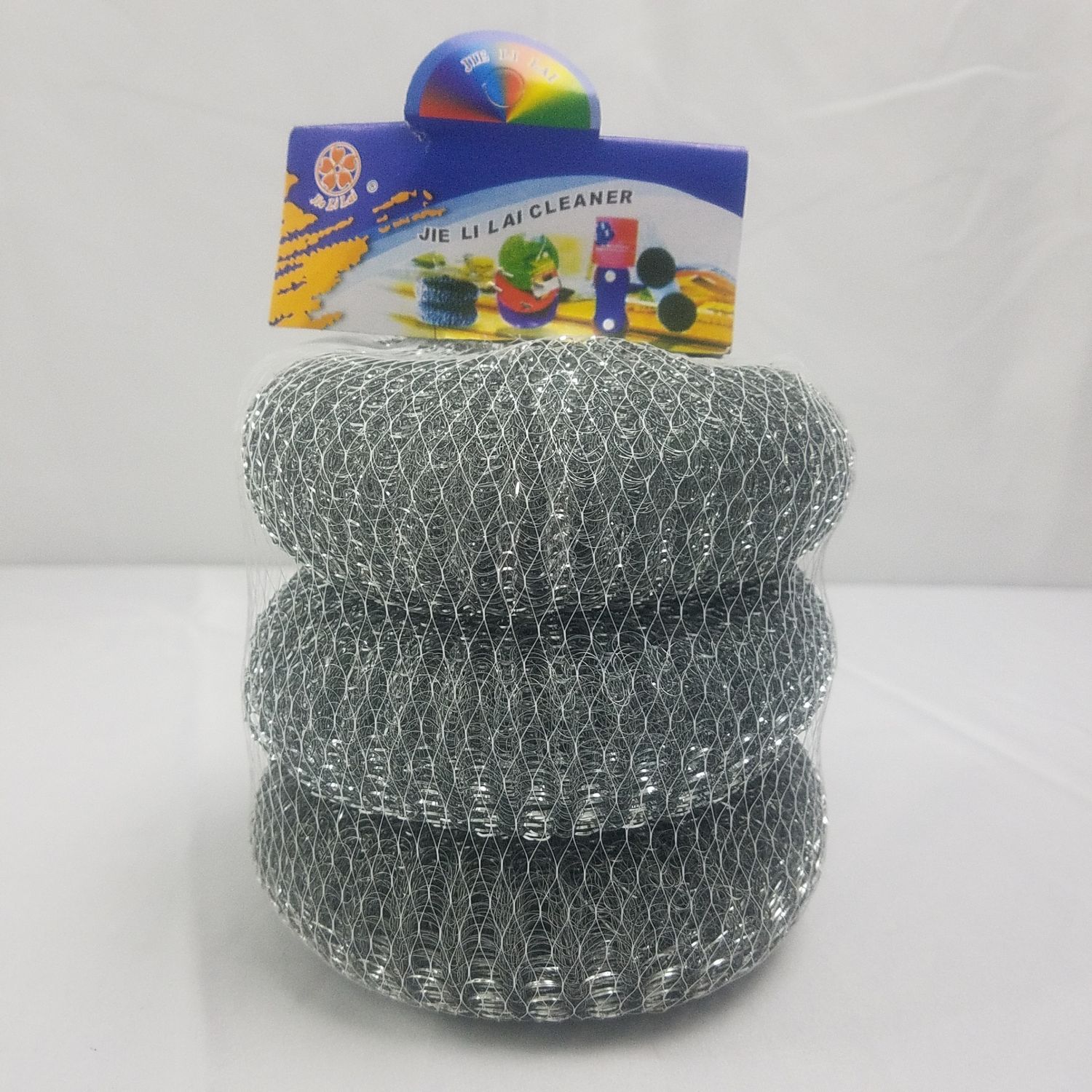 3 pc Metal Scouring Pad ($0.89/unit) (24units/order)