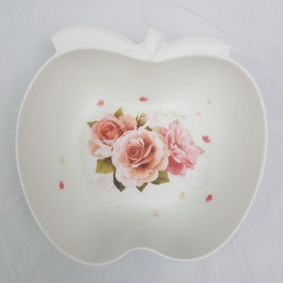 Melamin Apple Shape Plate (7" * 7") ($0.85/unit) (24units/order)