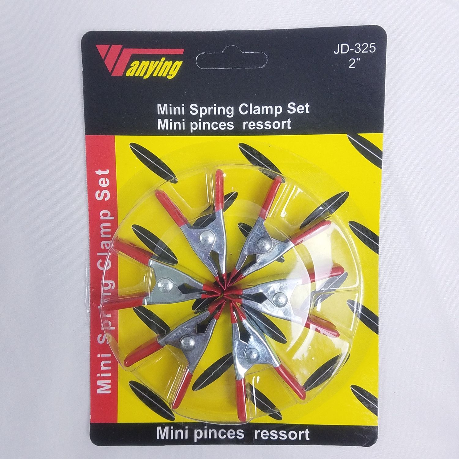 Mini Spring Clamps (6pcs) ($0.89/unit) (24unit orden)