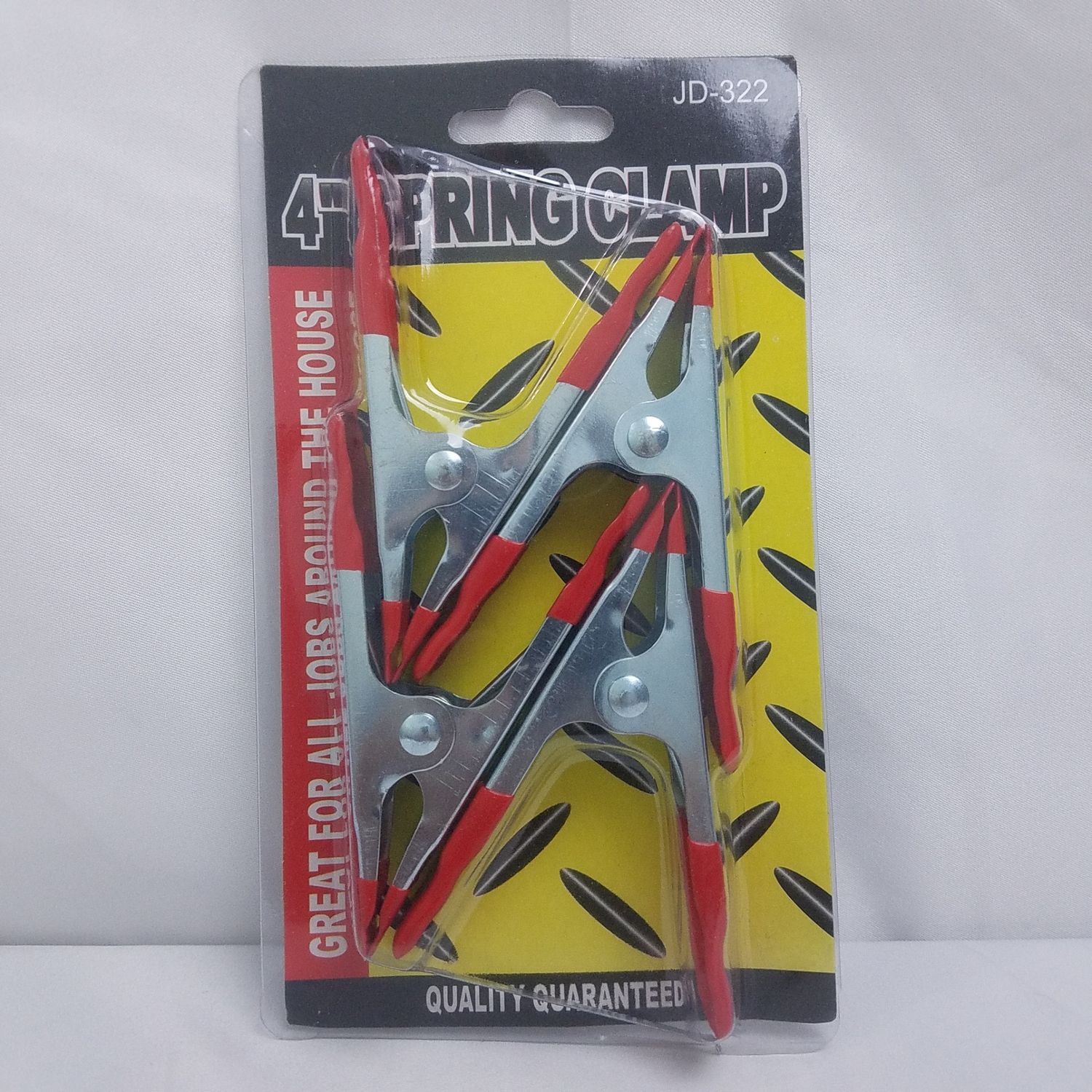 Spring Clamp (4pc) ($1.05/unit) (24units/order)