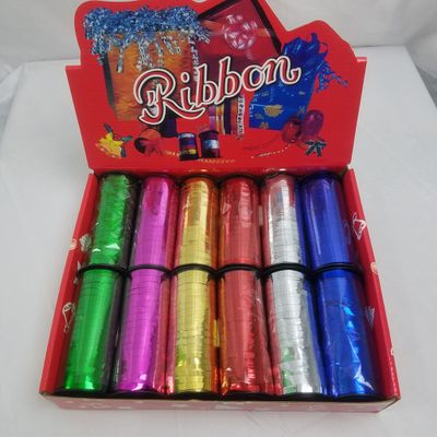 Curling Ribbon ( Shiny Asst Clr) ($0.63/unit) (24units/order)