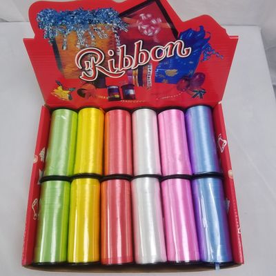 Curling Ribbon (Solid Asst Clr) ($0.63/unit) (24units/order)