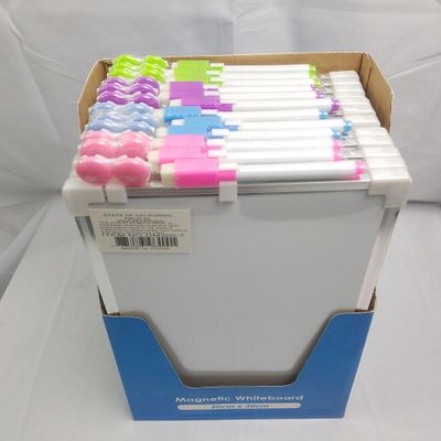 White Board Dry Easy W- Marker 2 Side Metal Frame ($1.29/unit) (24units/order)