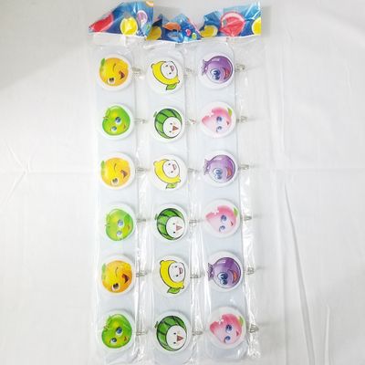 6 Cute Cartoon Fruit Hooks  ($0.65/unit) (24units/order)