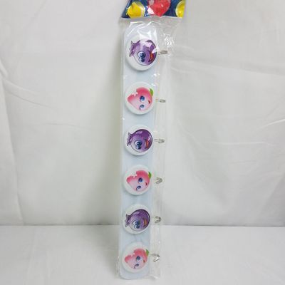 6 Cute Cartoon Fruit Hooks  ($0.65/unit) (24units/order)