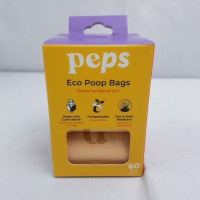 6 Roll Peps Eco poop bags (0.75/unit) (40unit/order)