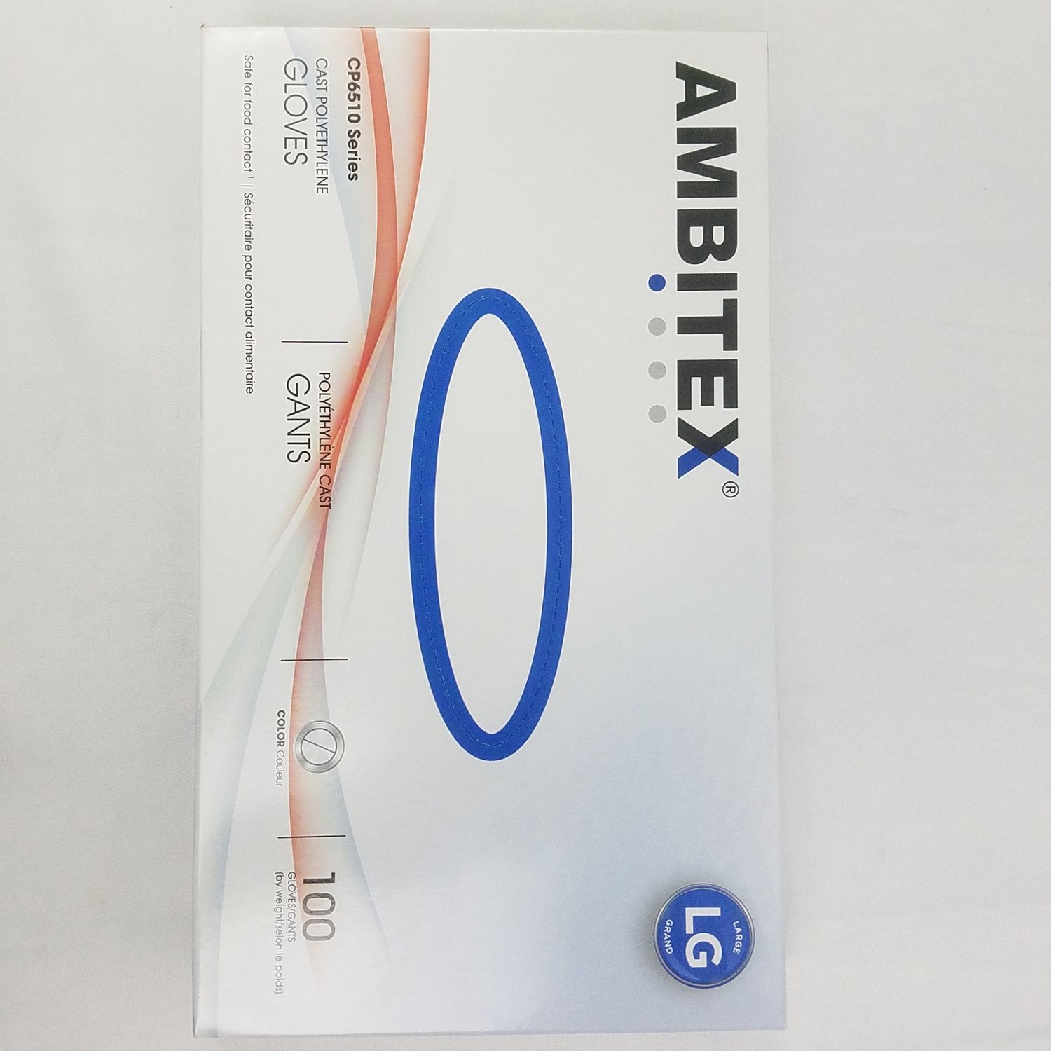 100 pc Polyethylene Glove (L) ($0.30/unit) (30units/order)