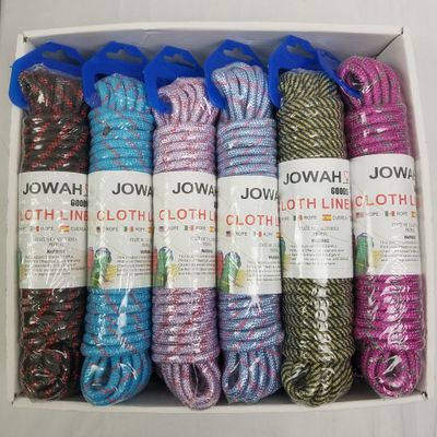 Rope Cloth Line asst Clr  ($0.79/unit)  (24units/order) 