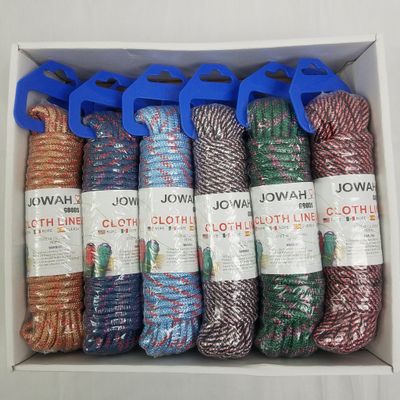 Rope Cloth Line /asst clr Small  ($0.65/unit) (24units/order)