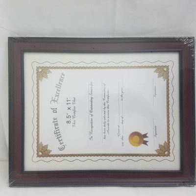 Certificate Frame (8.5x11") Brown  ($1.29/unit) (24units/order)