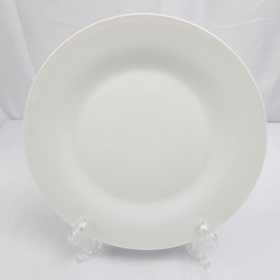 Ceramic Plate 9” White ($0.85/unit) (24units/order)