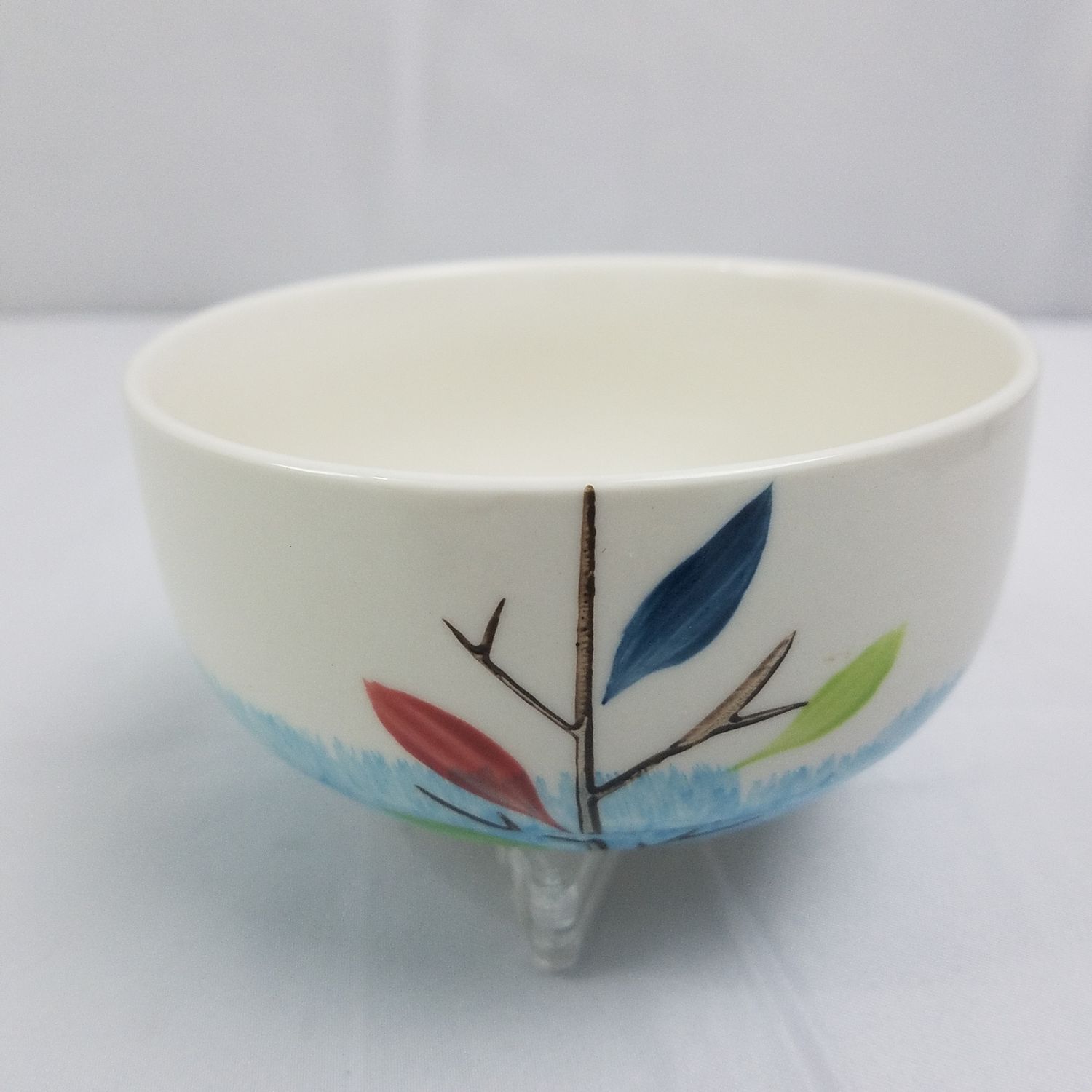 Ceramic Bowl 4” Flower Design  ($79/unit)  (24/60)