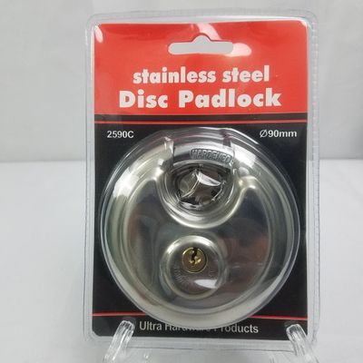 90mm Round Pad Lock ($4.25/unit) (12units/order) 