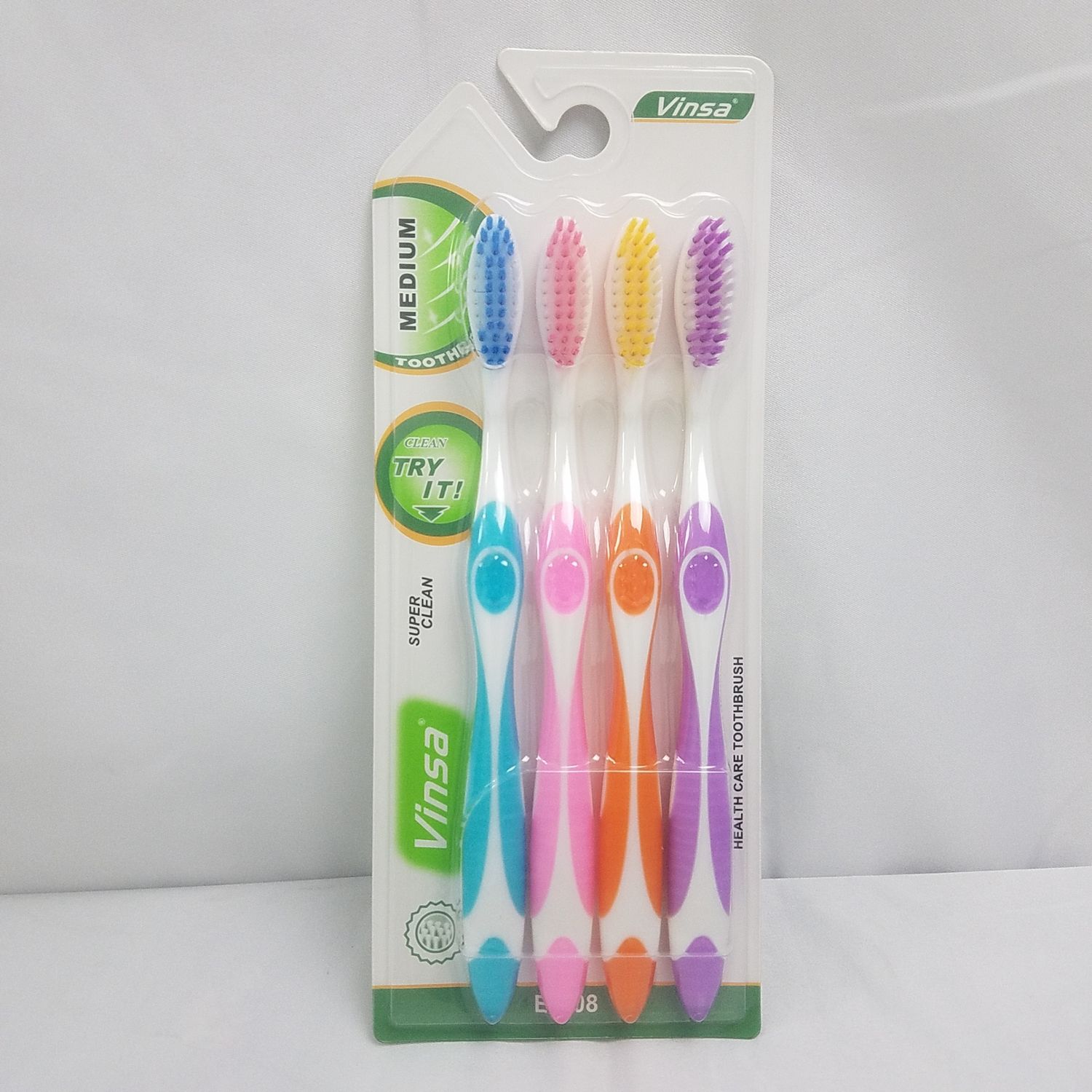 4 pc Toothbrush ($0.85/unit) (24units/order)