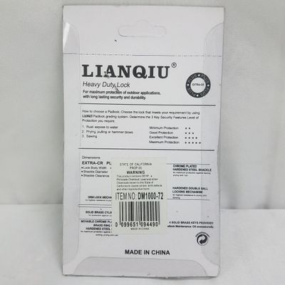 Heavy Duty Lock 40mm ($0.95/unit)