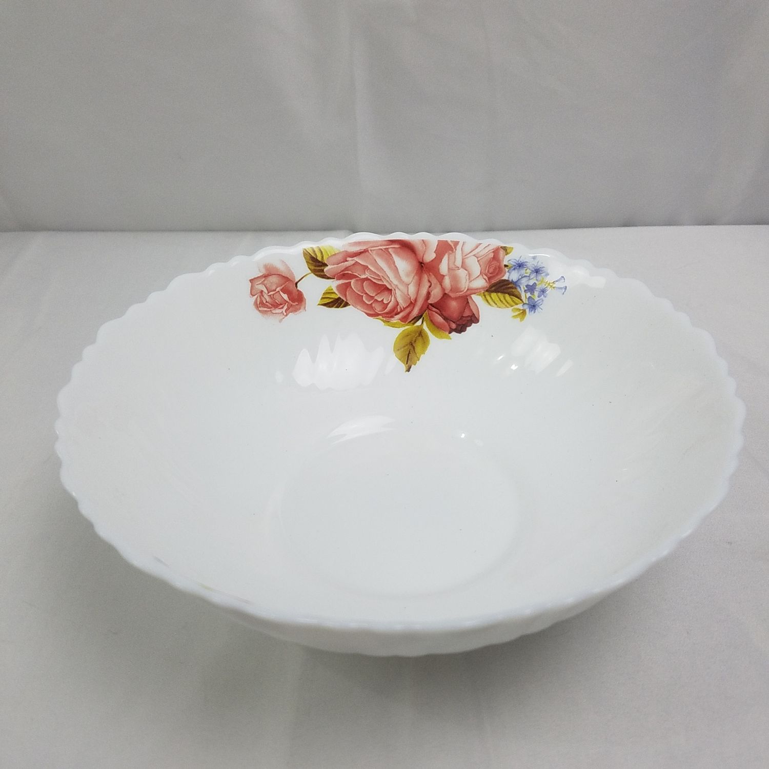 Crystal  Ceramic Bowl  8" ($1.75/unit) (24units/order)