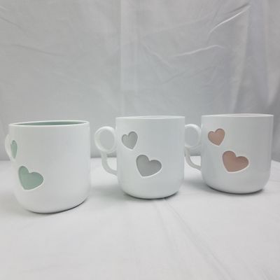 Heavy  Pvc Cup w- Handle  3 Colors  ($0.75/unit) (24unit/order)