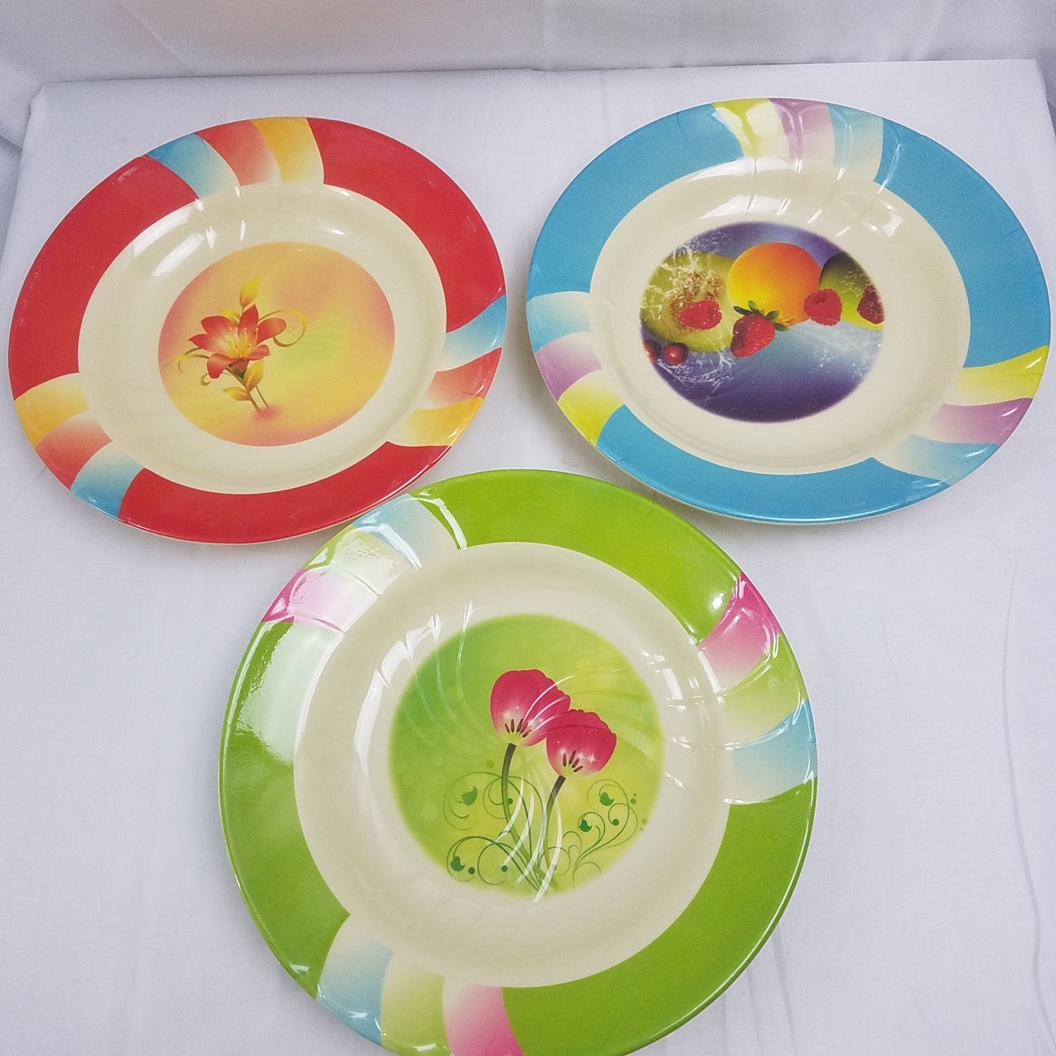 Melamin Dish 10" ($0.69/unit) (30units/order