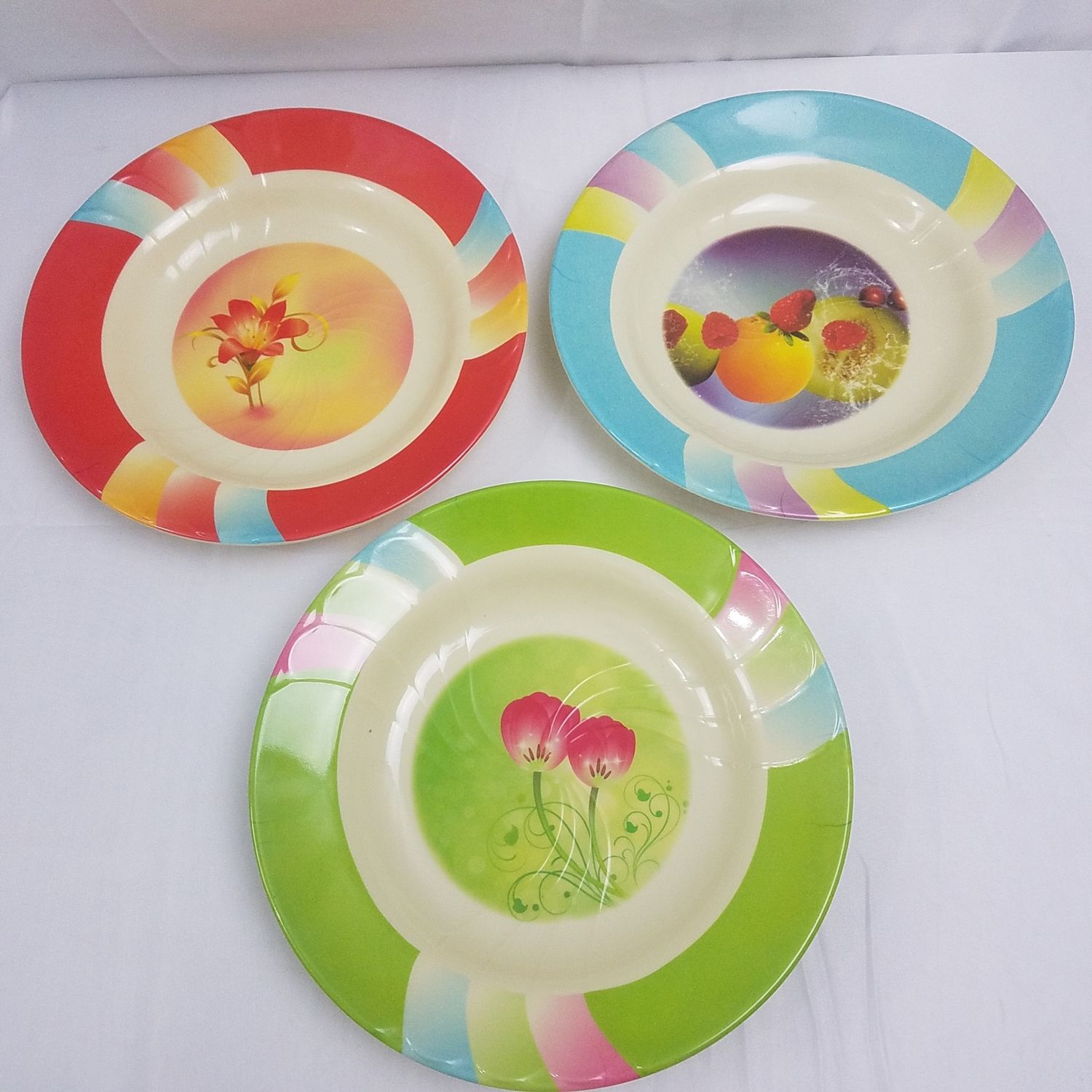 Melamin Dish 9" ($0.59/unit) (30units/order)