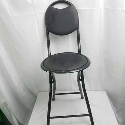 Folding Chair w/ Backrest Black ($7.85/unit) (10units/order)