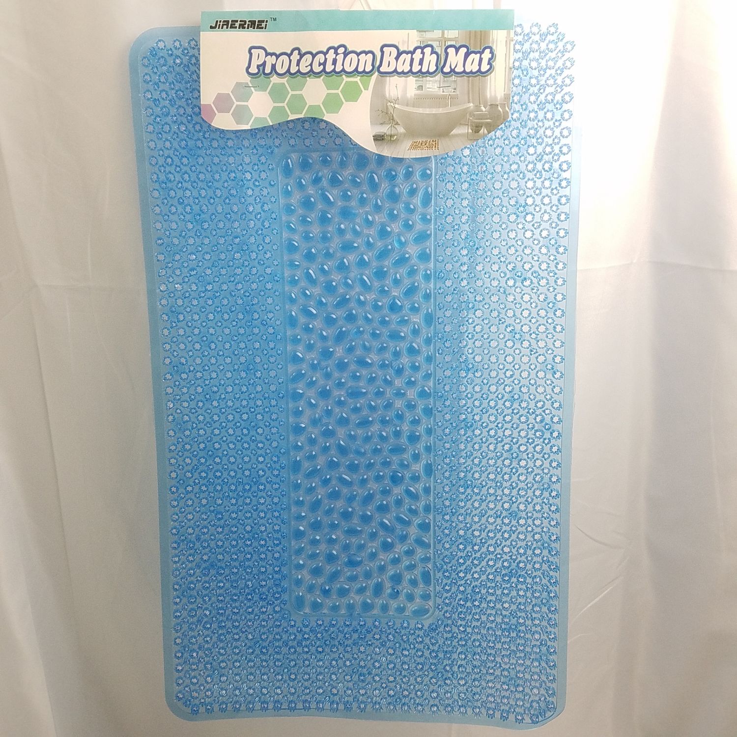 Bath Rubber Mat Asst Clr  ($4.25/unit) (24unit/order)