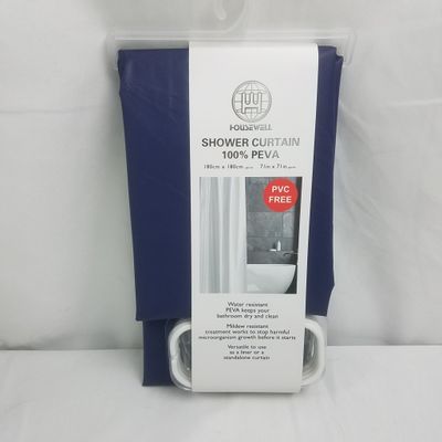 Shower Curtain 100% Peva Asst Clr ($2.75/unit)(48units/order)